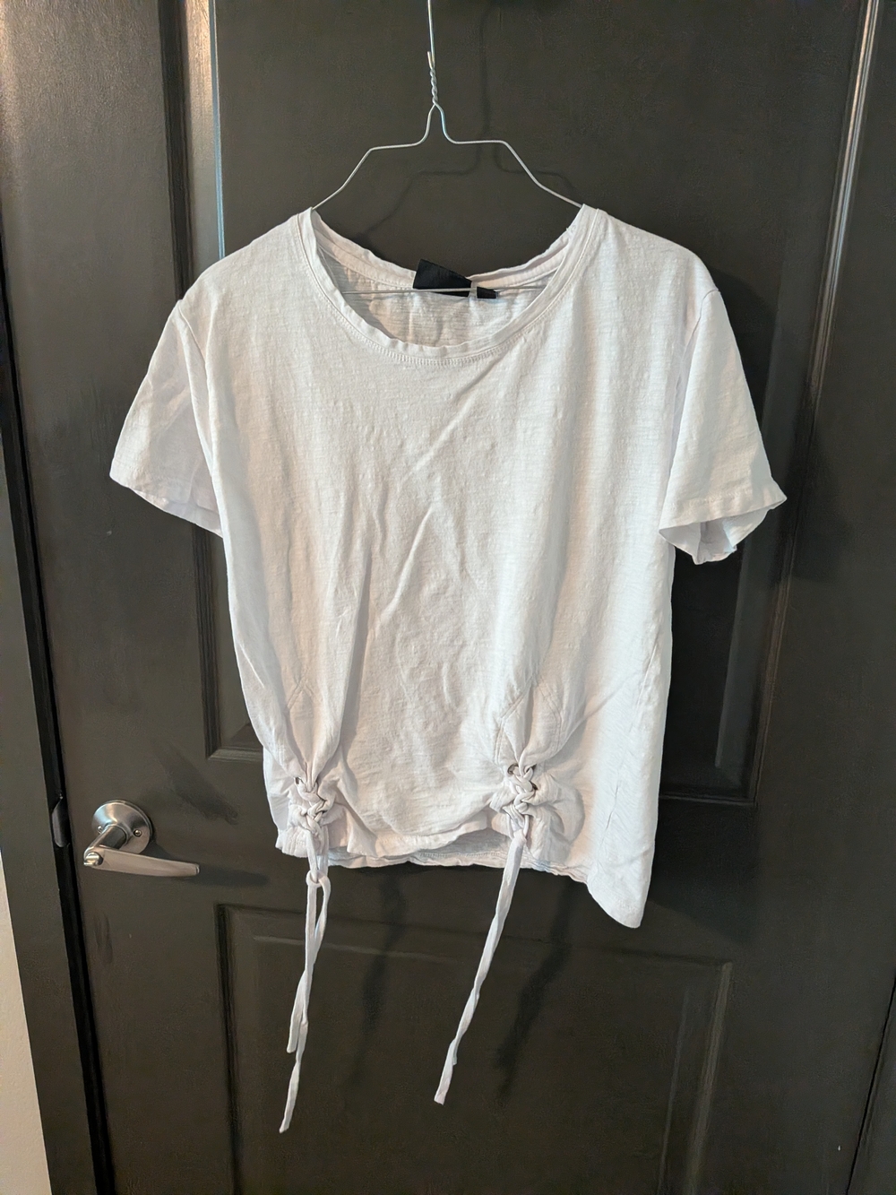 Onque Casuals Short Sleeve Tee with Cinch Detail